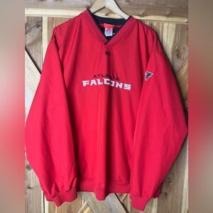 NFL Men's XXL V-Neck Pullover Jacket Atlanta Falcons‎